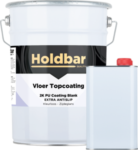 Holdbar Vloer Topcoating Extra Antislip Zijdeglans 5 kg