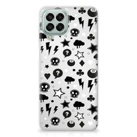 Silicone Back Case Samsung Galaxy M33 Silver Punk - thumbnail