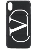 Valentino Garavani coque d'iPhone X VLOGO - Noir