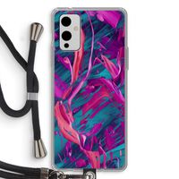 Pink Clouds: OnePlus 9 Transparant Hoesje met koord