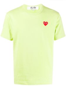 Comme Des Garçons Play t-shirt à logo brodé - Vert