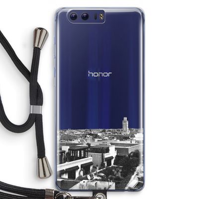 Marrakech Skyline : Honor 9 Transparant Hoesje met koord