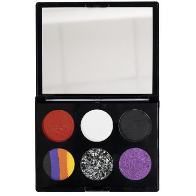 Carnaval Gezicht / Face paint verf set - Halloween thema - schmink / make-up - waterbasis Carnaval Gezicht / Face paint verf set - Halloween thema - schmink / make-up - waterbasis