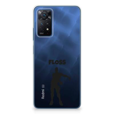 Xiaomi Redmi Note 11 Pro 5G Telefoonhoesje met Naam Floss Xiaomi Redmi Note 11 Pro 5G Telefoonhoesje met Naam Floss