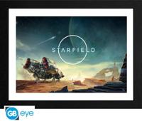 Starfield Framed Print - Landing