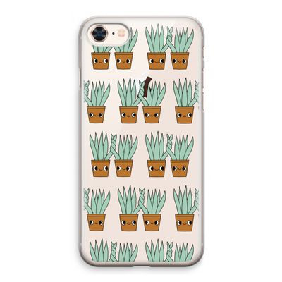 Sansevieria: iPhone 8 Transparant Hoesje