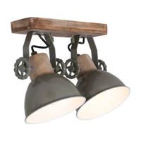 Mexlite Plafondlamp Gearwood 7969G Groen - thumbnail