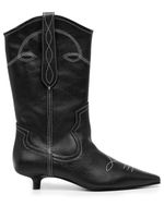 Senso bottines Francesca I en cuir 40 mm - Noir