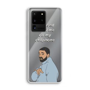Hotline bling: Samsung Galaxy S20 Ultra Transparant Hoesje