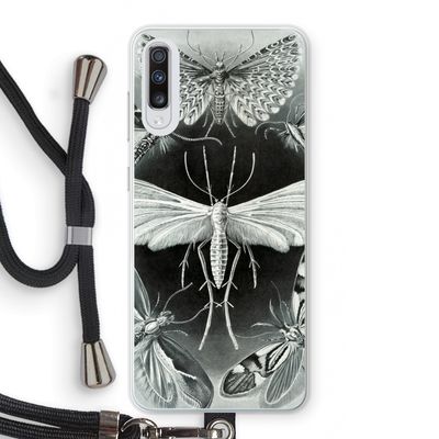 Haeckel Tineida: Samsung Galaxy A70 Transparant Hoesje met koord