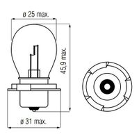 Bosma Lamp 6V-15W P26S - thumbnail