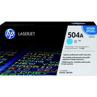 HP 504A originele cyaan LaserJet tonercartridge