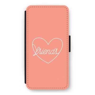 Friends heart: iPhone 12 Pro Max Flip Hoesje