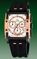 Horlogeband Jaguar J643/1 Rubber Zwart - thumbnail