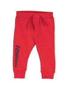 DSQUARED2 KIDS pantalon de jogging en coton - Rouge