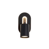 Searchlight WandlampSan Diego enkel zwart - 77230BK