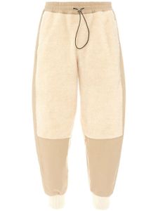 JW Anderson pantalon de jogging à design bicolore - Tons neutres