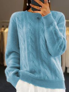 Loose Casual Crew Neck Sweater