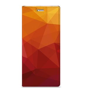 Stand Case voor Sony Xperia XZ | XZs Polygon Red