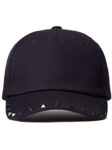 Valentino Garavani casquette Rockstud en coton - Bleu