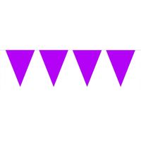 Groot formaat paarse slingers - thumbnail