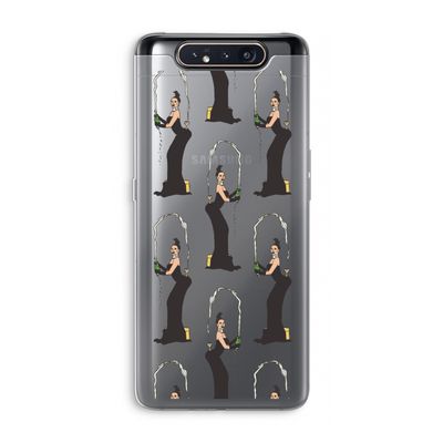 Pop Some Kim: Samsung Galaxy A80 Transparant Hoesje