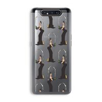 Pop Some Kim: Samsung Galaxy A80 Transparant Hoesje