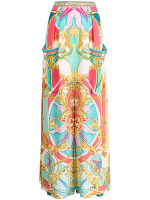 Camilla pantalon ample Sail Away With Me - Bleu