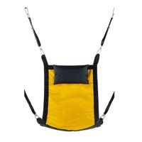 Rectangular canvas sling - 4 points - Full set - Yellow