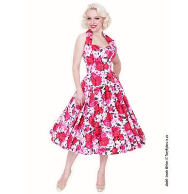 Wild Rose Dress Cerise-XXXL | 32% korting Wild Rose Dress Cerise-XXXL | 32% korting