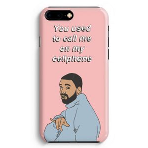 Hotline bling: iPhone 8 Plus Volledig Geprint Hoesje