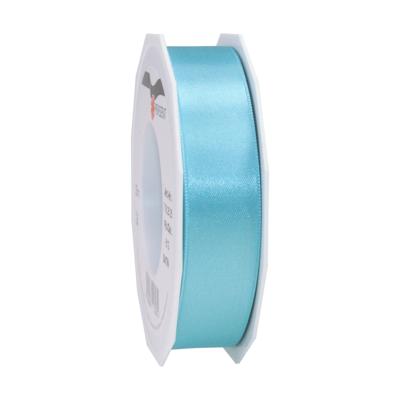 Cadeaulint Satijn - 2.5 cm x 25 meter - turquoise - cadeaus inpakken - sierlint