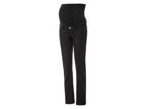 esmara Dames zwangerschapsjeans - Straight Fit (46, Zwart)