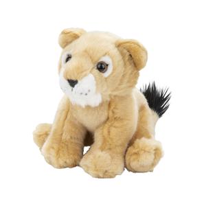 Pluche leeuwin knuffel - 18 cm - Leeuwinen Knuffeldieren