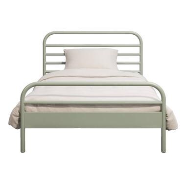 Bed Jada metaal - groen - 90x200 cm - Leen Bakker