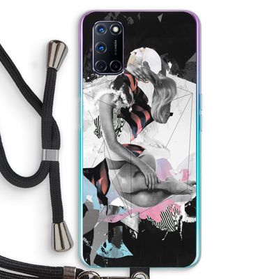 Camouflage de sommeil: Oppo A92 Transparant Hoesje met koord