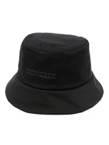 Moncler logo-print bucket bag - Noir