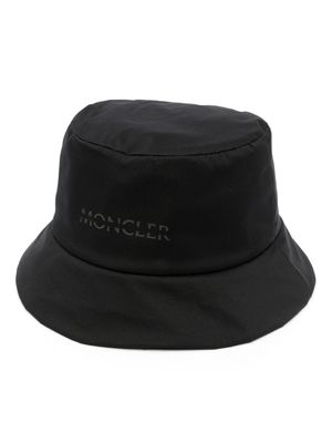 Moncler sac seau à logo imprimé - Noir