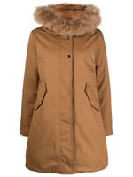 Woolrich parka Military à design matelassé - Marron - thumbnail