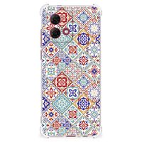 Motorola Moto G84 Anti-Shock Hoesje Tiles Color