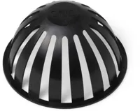 Capi drainagekapje antraciet 12x6cm