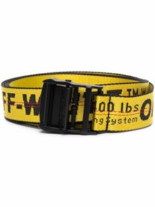 Off-White ceinture Classic Industrial - Jaune