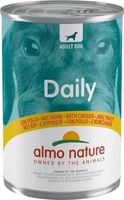 Almo Nature Daily Menu kip hondenvoer blik 24x400gr Almo Nature Daily Menu kip hondenvoer blik 24x400gr