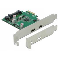PCIe x1 > 2x extern SuperSpeed USB 3.2 Gen 1 USB-controller PCIe x1 > 2x extern SuperSpeed USB 3.2 Gen 1 USB-controller