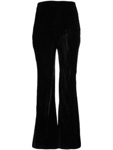 Low Classic pantalon à effet de velours - Noir