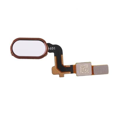 Vingerafdruk sensor Flex kabel voor OPPO A57 (rosé goud)
