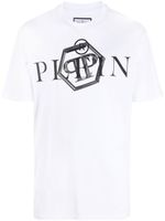 Philipp Plein t-shirt à logo imprimé - Blanc - thumbnail