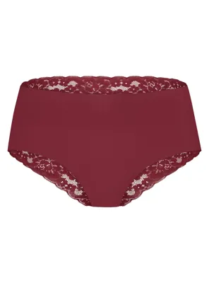 Ten Cate Secrets Hipster kant - 30172 - Seamless kanten vrouwen ondergoed - Invisible - S - Bordeaux | Dames slip - Onderbroek - Ondergoed - S - -