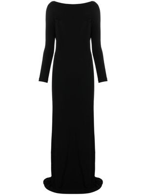 DSQUARED2 robe longue à détails de chaînes - Noir