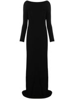 DSQUARED2 robe longue à détails de chaînes - Noir